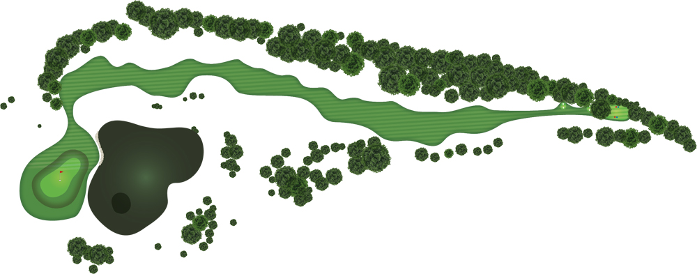 overview map of Hole 16